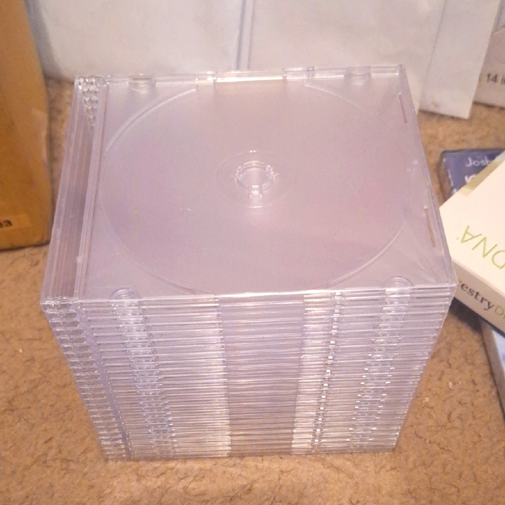 Clear CD Jewel Cases